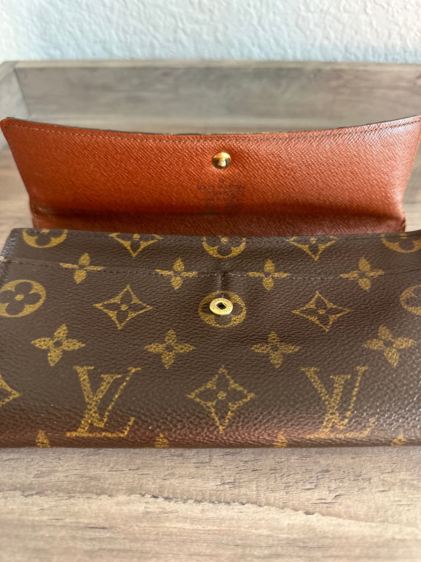 Louis Vuitton Sarah Long Wallet