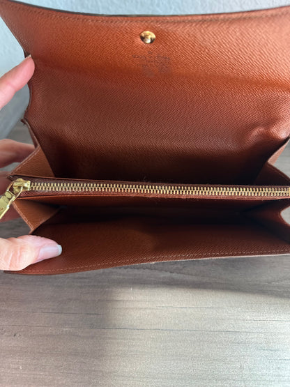 Louis Vuitton Sarah Long Wallet